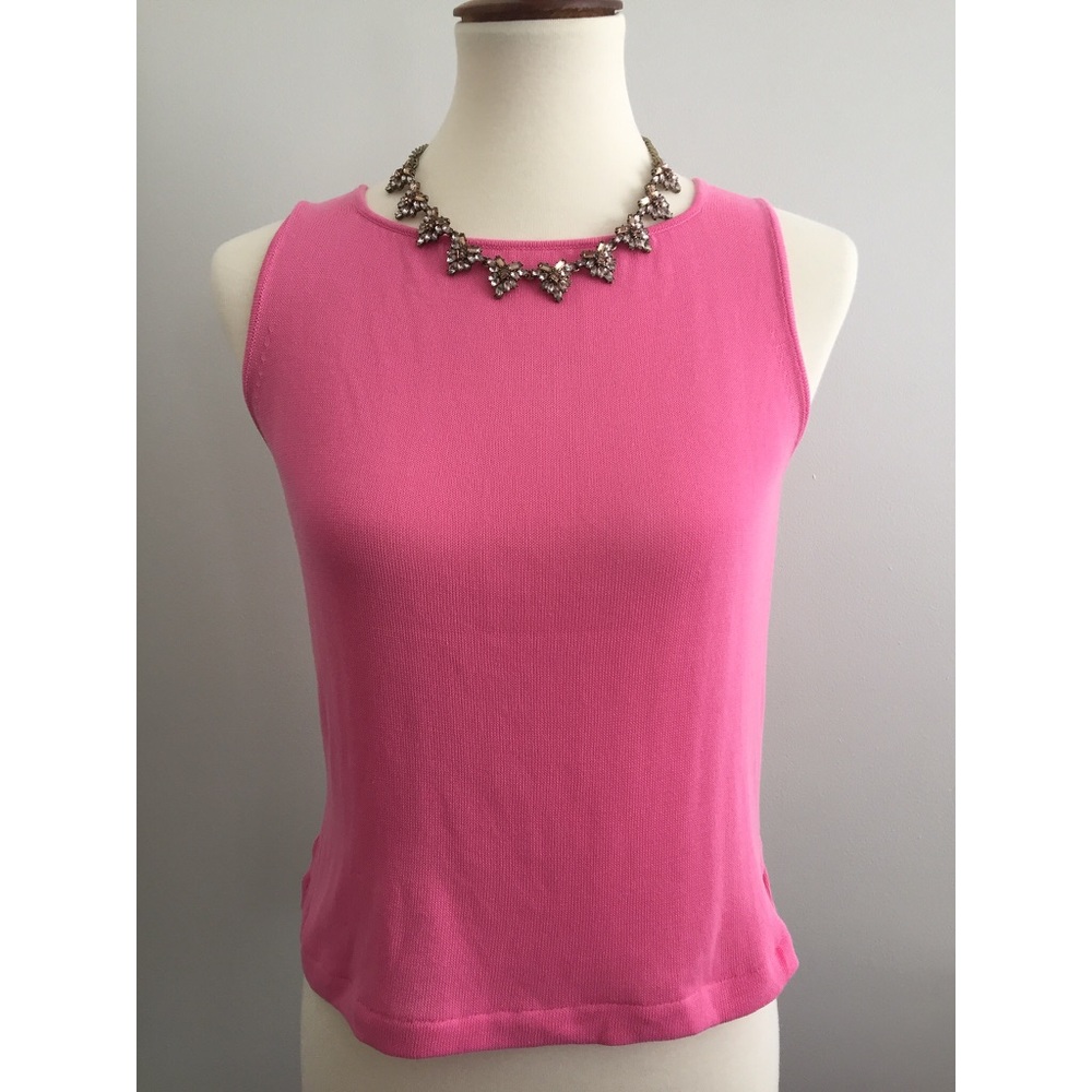 🌷 S O L D 🌷 Max Mara Sleeveless Knit Shell Top - Picture 3 of 5